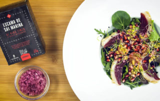 Ensalada de jamón de pato